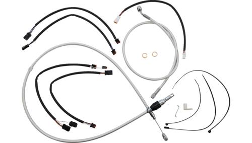ハンドルバーインストレーションキット 2018～24年FXFB/S、FXLRS/ST:15～17インチエイプ｜アンバーピース