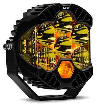 Baja Designs LP6 ヘッドライトキット FXLRST：レンズ：アンバー/2022年以降FXLRST