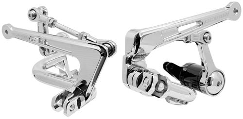 BAGGER ミッドコントロールキット クローム 2009～24年FLTRモデル（但し2023年以降FLTRXSE、2024年以降FLTRX、FLTRXSTSEは除く）｜アンバーピース