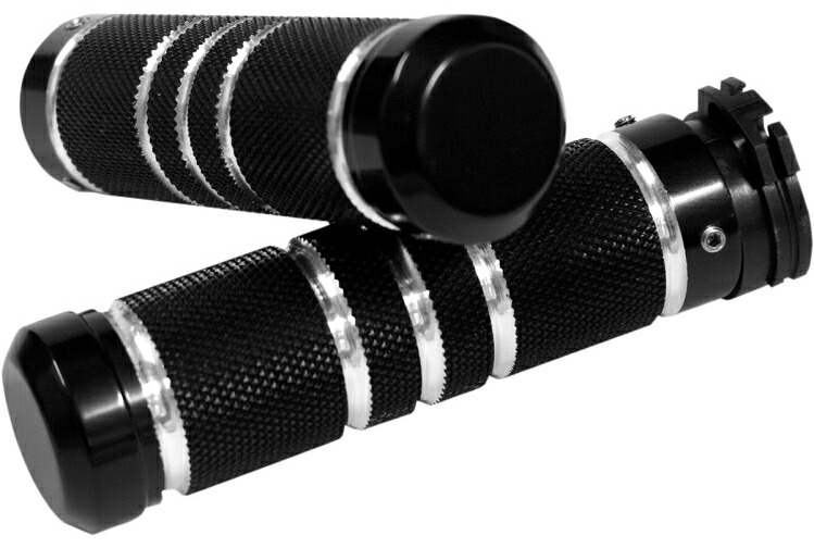 KNURLED GROOVED グリップ:ケーブルスロットル/NIGHT series