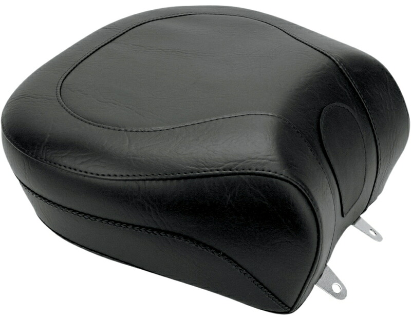 VINTAGE STYLE WIDE RECESSED リアシート:2000～05年FXST、2000～07年FLST/C/N バックレスト付きのVINTAGE STYLE WIDE ソロシート装着車