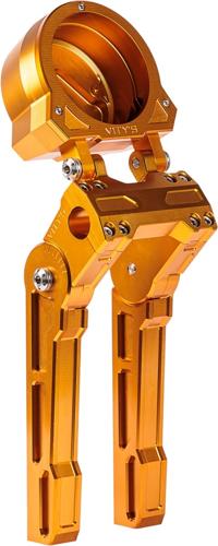ADJUSTABLE ライザー＆シングルゲージハウジング 2020～24年FXLRS、2015～20年FLTR