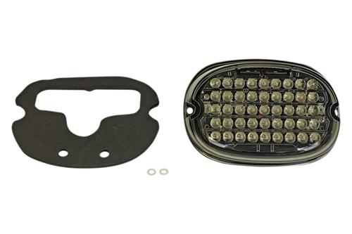 LOW PROFILE LEDテールライト　スモークレンズ / ナンバープレート照明窓有り