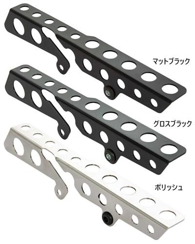 M8ソフテイル ベルトガード　クローズ/グロスブラック｜アンバーピース