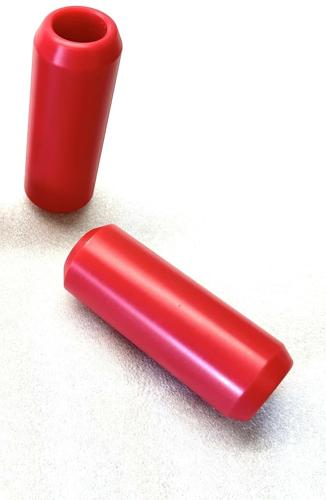 パッセンジャーペグ クラッシュバー エンドカバー カラーオプション：レッド / スムース
