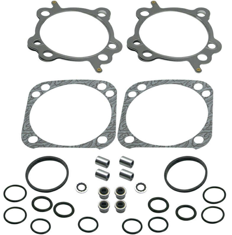 トップエンドガスケットキット S＆Sモーター用：S＆S 124”
