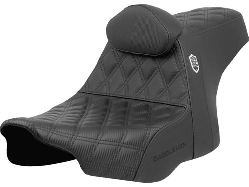 SDC PERFORMANCE GRIPPER バックレスト シート ブラックステッチ 2023年以降FLHXSE、FLTRXSE、2024年以降FLHX/U、FLTRX/STSE