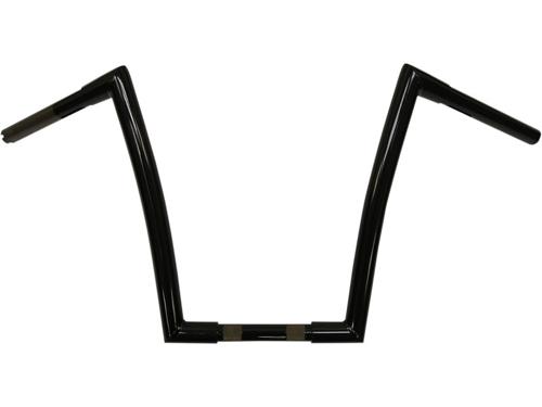 1-1/4インチ STRIPPER ハンドルバー グロスブラック/14インチ クランプ部1インチ｜アンバーピース