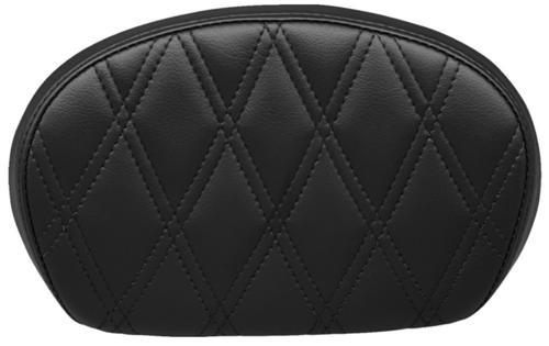 シーシーバーパッド MEDIUM Double Diamond Dull Black Vinyl 2018年以降ソフテイルモデル、2008年以降ツーリングモデル|アンバーピース