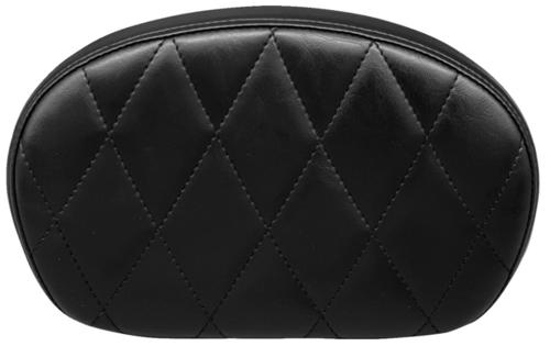 シーシーバーパッド MEDIUM Single Diamond Shiny Black Vinyl 2018年以降ソフテイルモデル、2008年以降ツーリングモデル｜アンバーピース