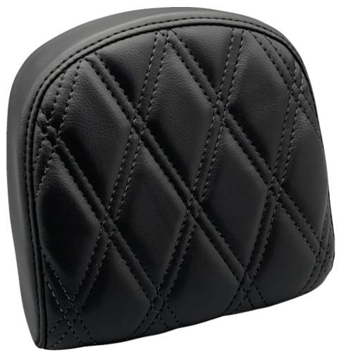 シーシーバーパッド SMALL Double Diamond Dull Black Vinyl 2018年以降ソフテイルモデル、2008年以降ツーリングモデル｜アンバーピース