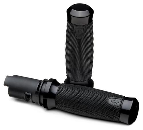 GET-A-GRIPハンドグリップ ブラック 2025年以降ソフテイルモデル、2023年以降FLHXSE、FLTRXSE、2024年以降FLHX/U、FLTRX、FLTRXSTSE