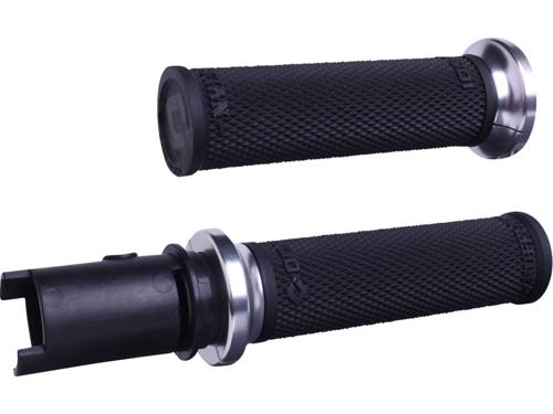 RUFFIAN LOCK-ON グリップ ブラック/シルバー 2025年以降ソフテイルモデル、2023年以降FLHXSE、FLTRXSE、2024年以降FLHX/U、FLTRX、FLTRXSTSE 11,169円