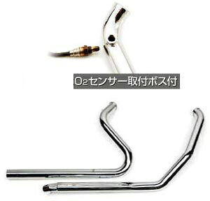 独立エキパイ T2 クローム 2009～16年ツーリングモデル用