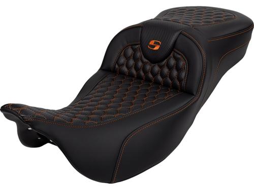 EXTENDED REACH ROAD SOFA HC シート オレンジステッチ 2008～25年ツーリングモデル（但し2023年以降FLHXSE、FLTRXSE、2024年以降FLHX/U、FLTRX/STSEは除く）