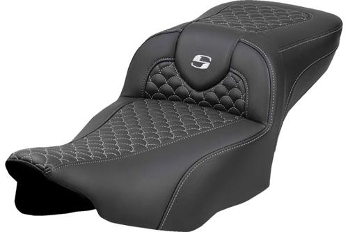 EXTENDED REACH ROADSOFA DS シート シルバーステッチ 2023年以降FLHXSE、FLTRXSE、2024年以降FLHX/U、FLTRX/STSE