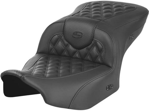 ROADSOFA CF LS シート ヒーター機能付き ブラックステッチ 2023年以降FLHXSE、FLTRXSE、2024年以降FLHX/U、FLTRX/STSE