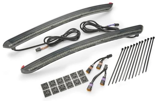 MACHETE サドルバックリッド LEDライト スモークレンズ 2023年以降FLHXSE、FLTRXSE、2024年以降FLHX/U、FLTRX/STSE