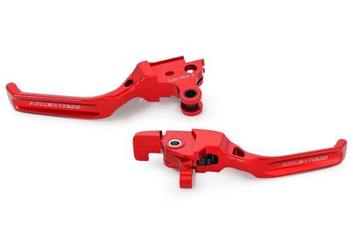 METHOD ハンド レバー レッド 2023年以降FLHXSE、FLTRXSE、2024年以降FLHX/U、FLTRX/STSE