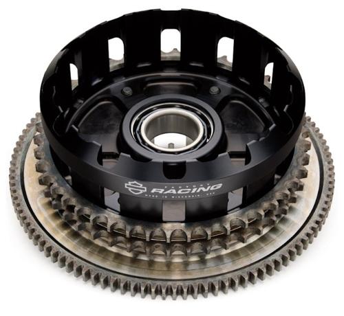 スクリーミンイーグル レーシングプロ ビレットクラッチバスケット 46T/2017年以降M-EIGHT｜アンバーピース