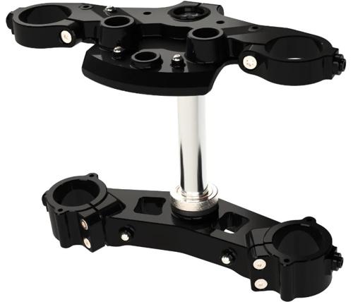 SHARK 4°トリプルツリー:2024年以降FLHX/L/U、FLTRX/L (正立フォーク用)