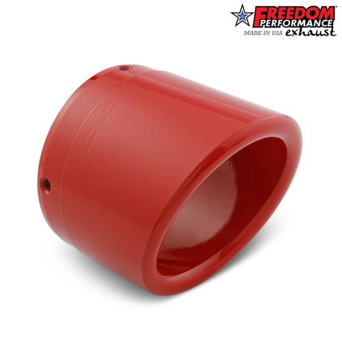 4インチ LIBERTY エンドキャップ GLOSSY RED FREEDOM PERFORMANCE EXHAUST 4インチ スリップオンマフラー用 29,387円