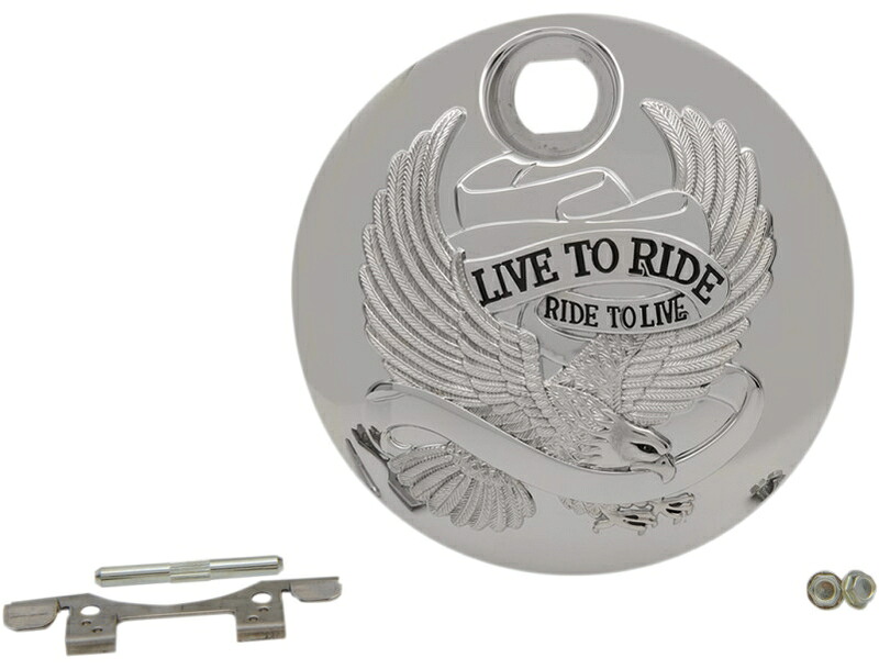 LIVE TO RIDEフューエルタンク コンソールドア　1992～07年ツーリング/クローム