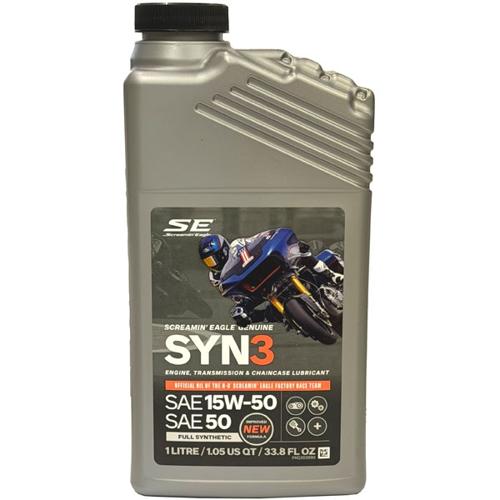 ハーレー純正オイル SYN3 シンスリー/SAE15W50＋SAE50｜アンバーピース