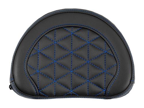 ROADSOFA TRI-GRIPPER CONTOURED シーシーバーパッド ブルーステッチ 幅5インチ(12.7cm)のH-D純正のシーシーバー＆アフターマーケットブランドのシーシーバー｜アンバーピース
