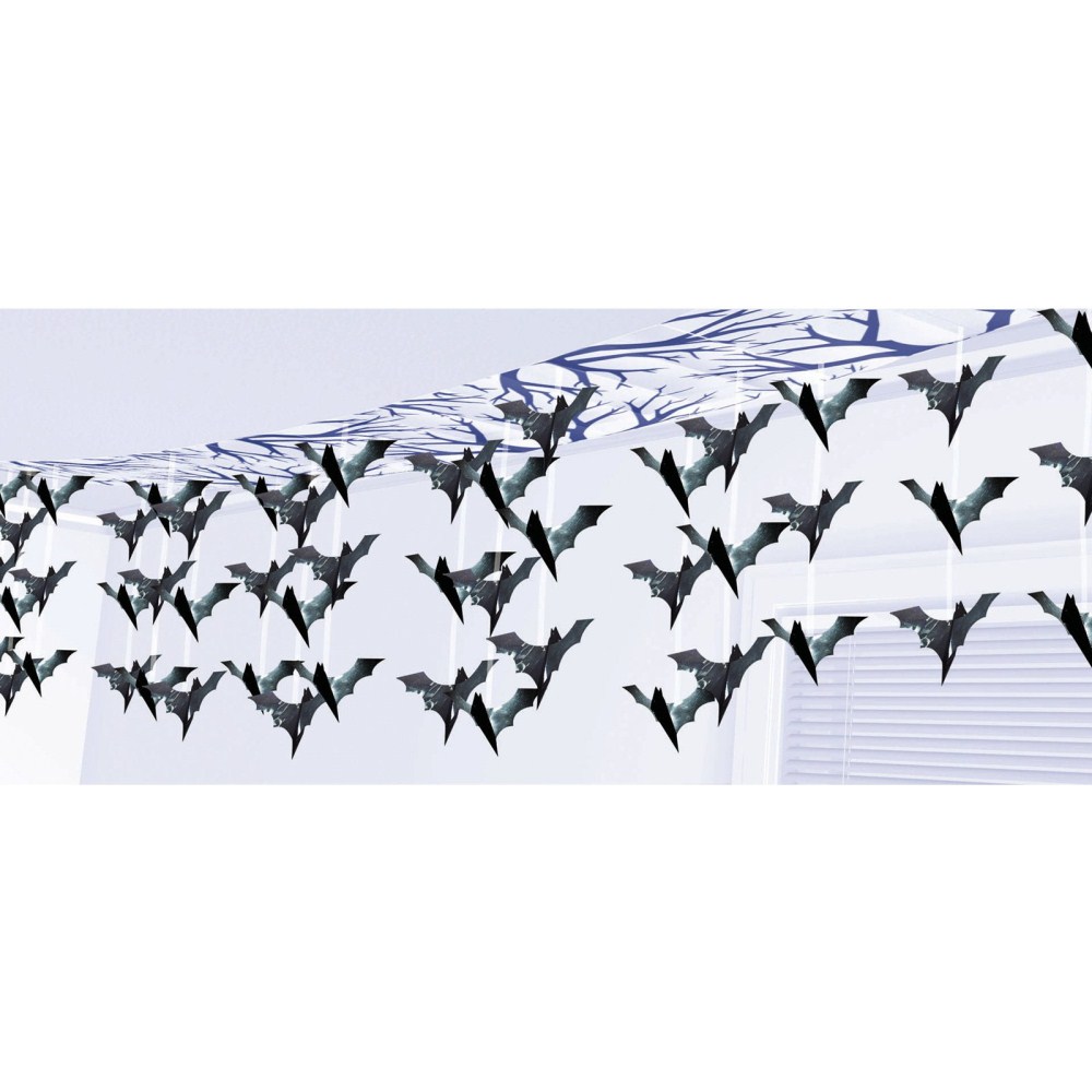 楽天市場 コウモリの群れ ホイル製 天井飾り コスプレ アメリカンコスチューム楽天市場店