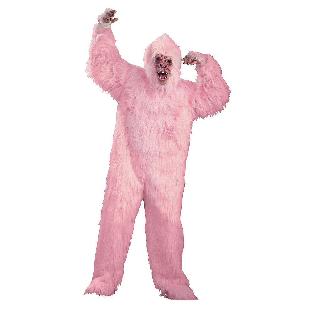 楽天市場 ゴリラ ピンク 衣装 コスチューム 大人男性用 コスプレ 動物 Pink Gorilla アメリカンコスチューム楽天市場店