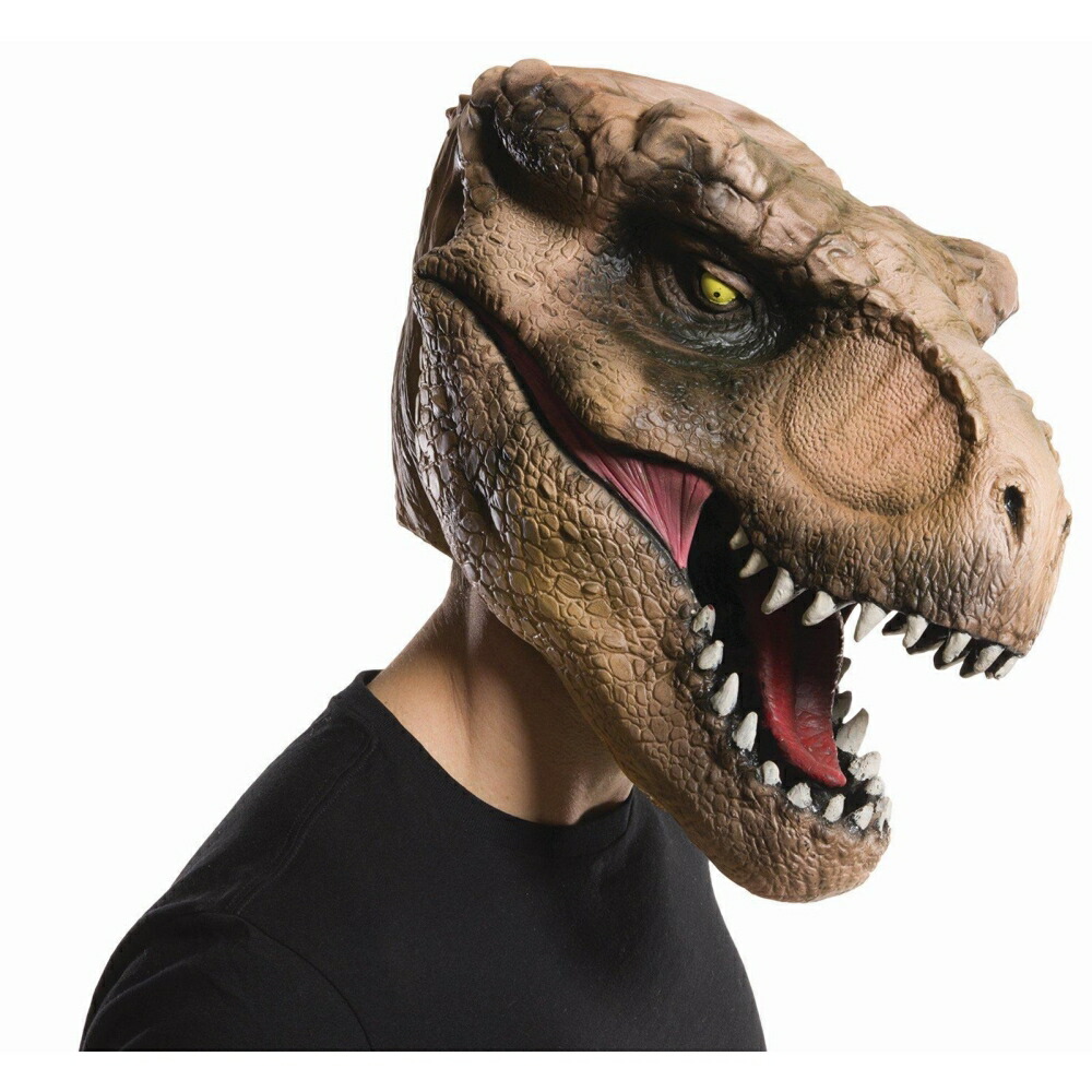 早割クーポン ティラノサウルス マスク ジュラシック ワールド 大人用 T Rex コスプレ アメリカンコスチューム店 Kardelenguzellik Com