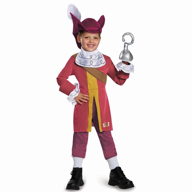 楽天市場 セール価格 フック船長 ディズニー 海賊 84 86cm 衣装 コスチューム 子供男性 キャプテン ジェイクとネバーランドのかいぞくたち コスプレ アメリカンコスチューム楽天市場店