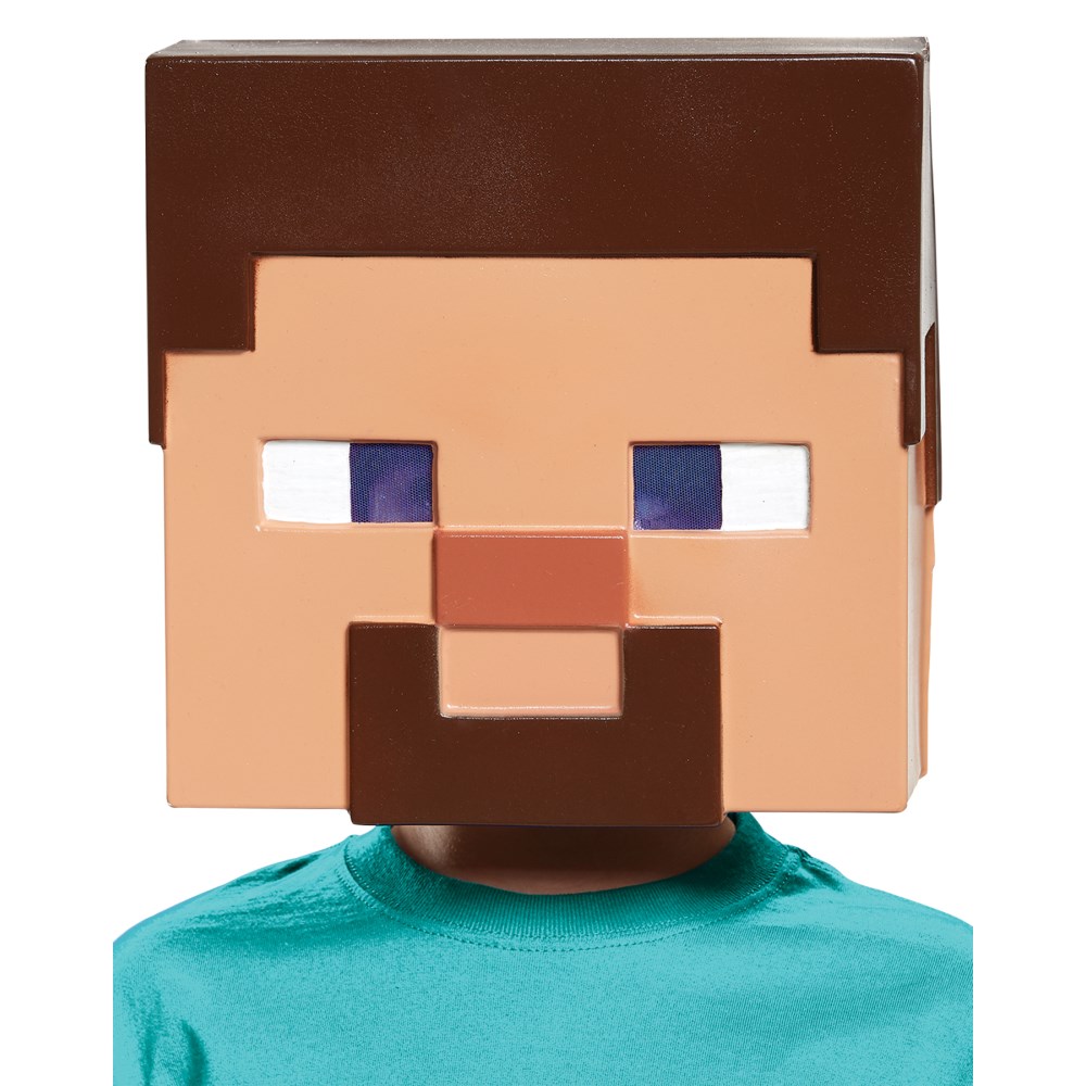 楽天市場 スティーブ マインクラフト マスク 子供用 Minecraft Steve Vacuform Mask コスプレ アメリカンコスチューム楽天市場店