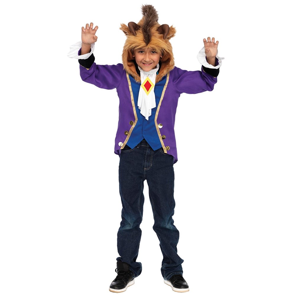 楽天市場 ビースト風 美女と野獣 衣装 コスチューム 子供男性用 コスプレ アメリカンコスチューム楽天市場店