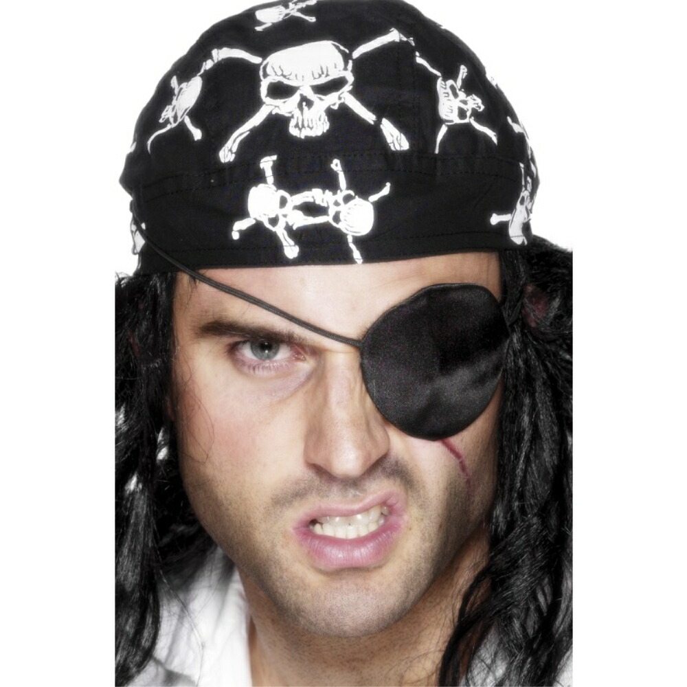 楽天市場 眼帯 黒 海賊風 大人男性用 Deluxe Pirate Eyepatch コスプレ アメリカンコスチューム楽天市場店