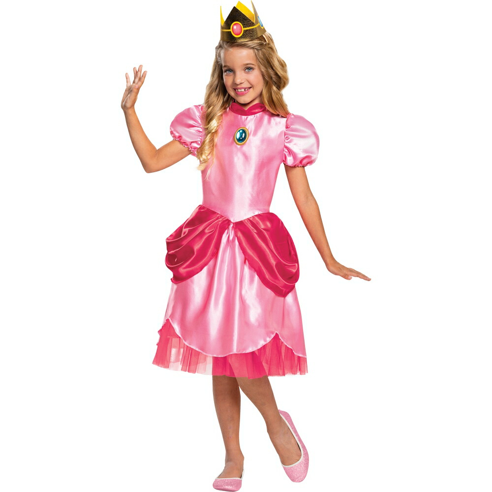 ピーチ姫　大人　コスプレ　衣装　ウィッグ　セット PW-94411L.jpg