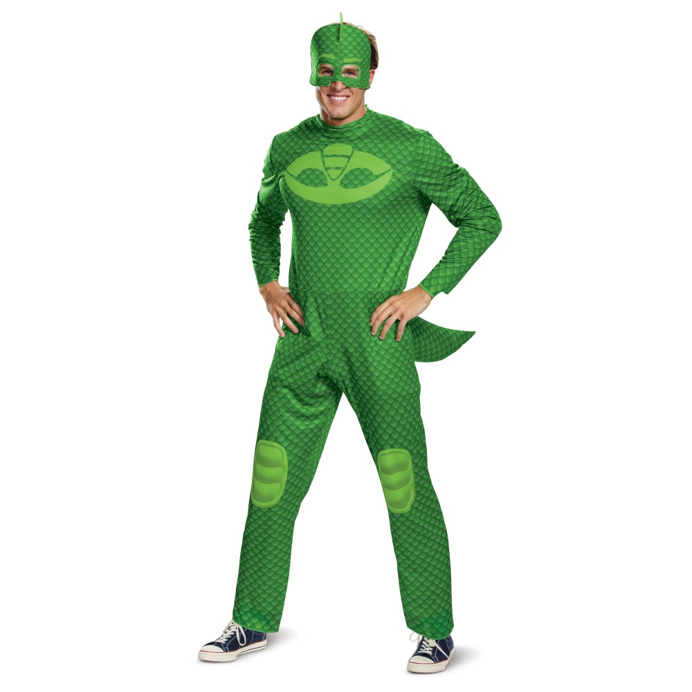 ゲッコー 衣装、コスチューム 大人男性用 しゅつどう！パジャマスク コスプレ