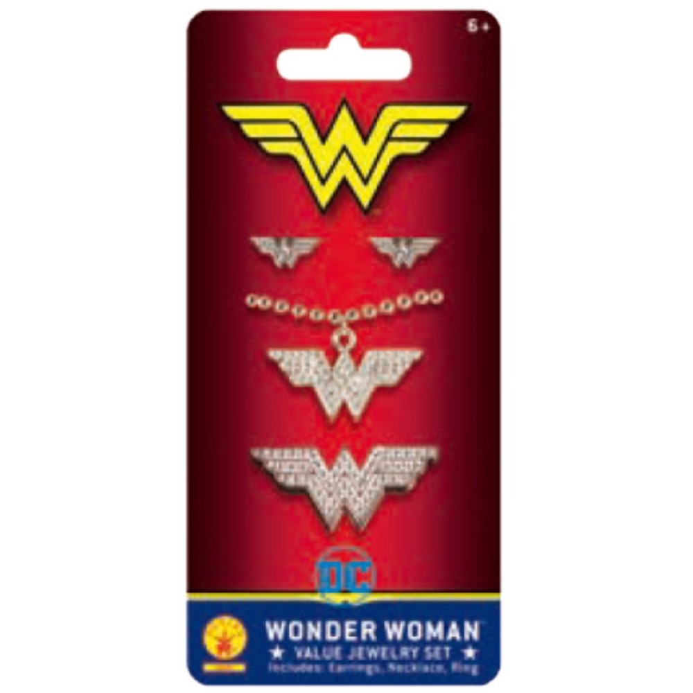 楽天市場 ワンダーウーマン イアリング ネックレス リング Wonder Woman 4pc Jewelry コスプレ アメリカンコスチューム楽天市場店