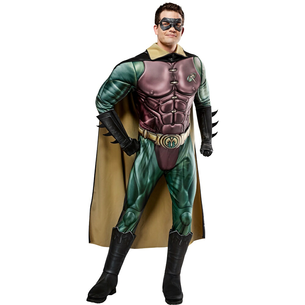 ロビン コスチューム バットマン 大人男性用 コスプレ衣装 Deluxe|アメリカンコスチューム店