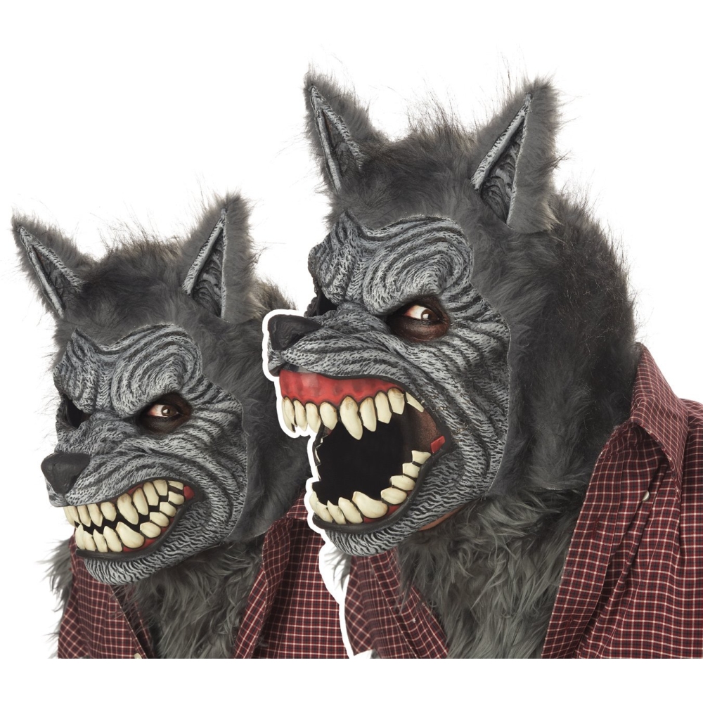 楽天市場 狼男 オオカミ マスク 動物 Werewolf コスプレ アメリカンコスチューム楽天市場店
