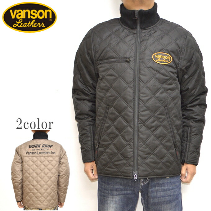 60%OFF 百貨店SALE 大売り出し バンソン VANSON SVS2202W ナイロン 上衣 プロテクター入り口・入口 中綿上衣 キルティング メンズ 自動二輪車 バイ鉄道車両 アウター 貨物輸送無料