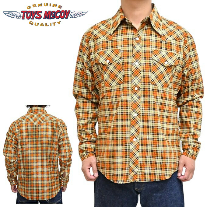 楽天市場】トイズマッコイ ネルチェック ワークシャツ TMS1612