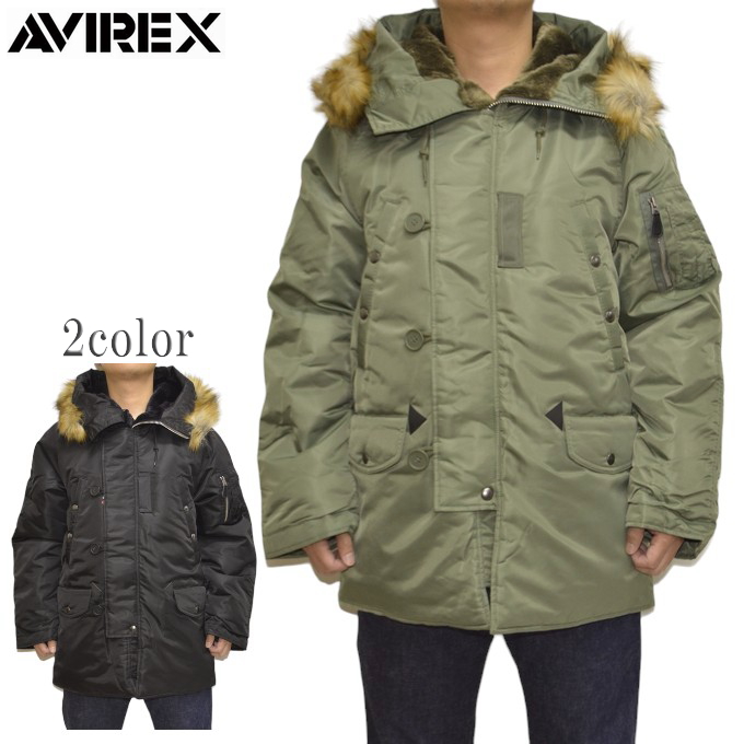 AVIREX N3B COMMERCIAL XL【新品未使用】2/16限定値下げ 楽天市場】AVIREX アビレックス メンズ N-3B N3B フライト