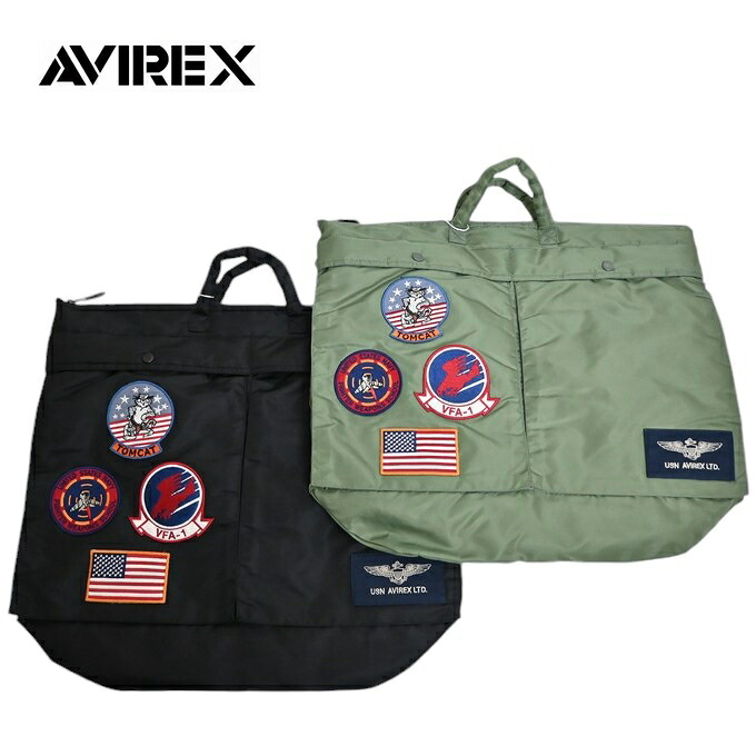 AVIREX アヴィレックス 783-3976010 トップガン ヘルメット バッグ トートバッグ アビレックス 鞄 TOP GUN HELMET BAG 送料無料 新作｜アメリカンバース