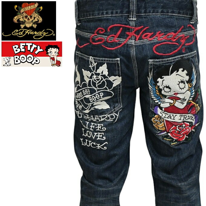 Edhardy エドハーディー　アメリカ製　デニム　アメリカ製 楽天市場】ED HARDY/エドハーディーデニム ブラックパンサー l