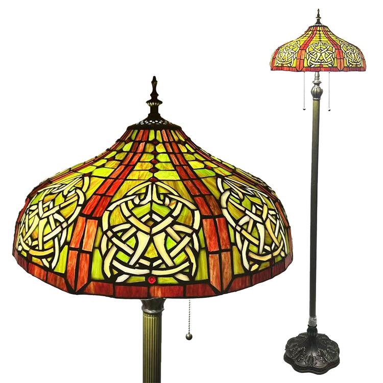 楽天市場】ステンドグラス フロアライト 3灯 フロアランプ 照明 フロア