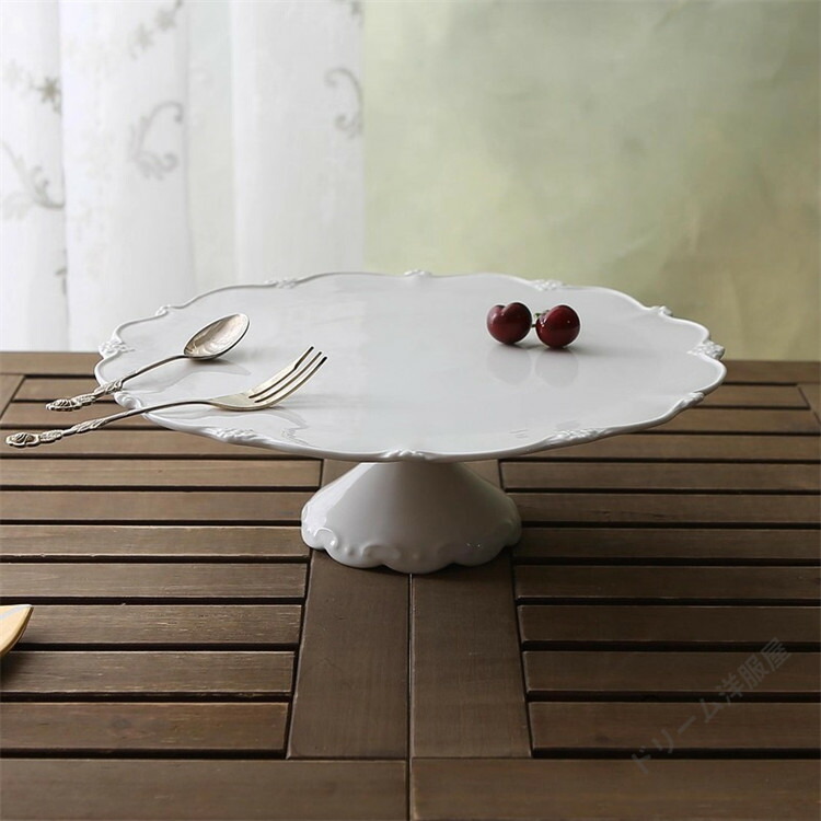 楽天市場】直径20/24.5CM ケーキスタンド 蓋付き グリーン/ホワイト