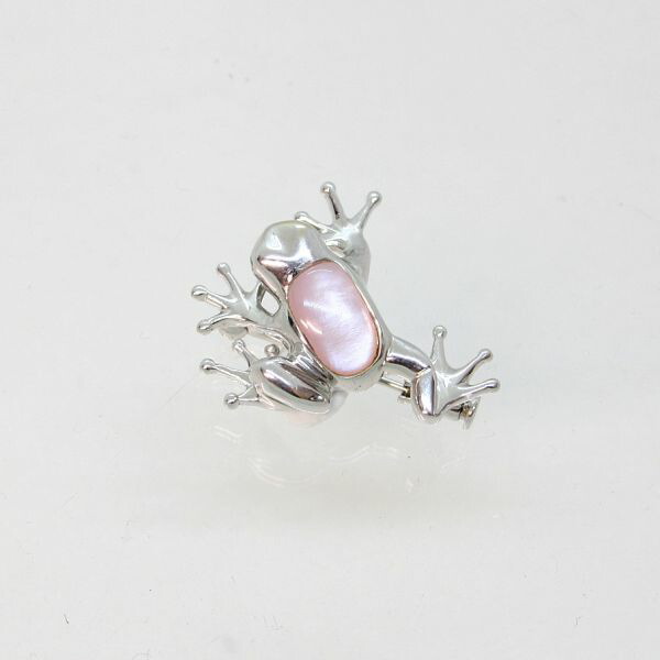 楽天市場】島田貴金属店 バタフライモチーフブローチ イエロー