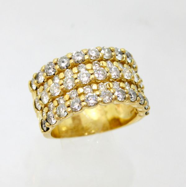 【中古】　１８金　ダイヤ　3.00ct　リング　13号｜Discount Store ANDOUSHOUJI